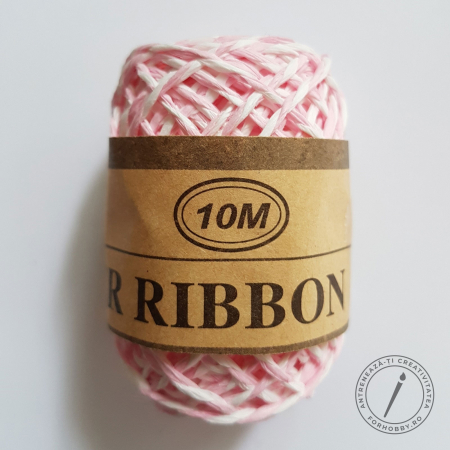 Snur/sfoara/fir - snur-rasucit-din-hartie-2mm-bicolor-10m