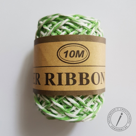 Snur/sfoara/fir - snur-rasucit-din-hartie-2mm-bicolor-10m