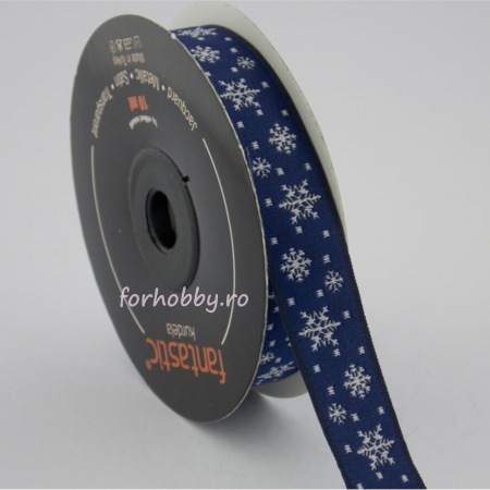 Panglici, snururi, sarma - panglica-jacquard-22mm-motive-de-craciun-fantastic-kurdele