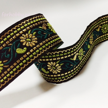 panglica-jacquard-model-floral-baza-neagra-33mm-fantastic-kurdele [1]