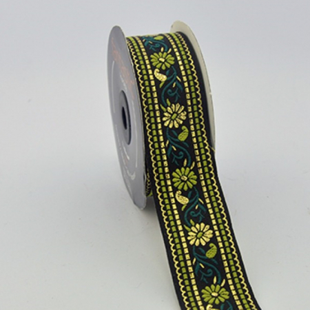 panglica-jacquard-model-floral-baza-neagra-33mm-fantastic-kurdele [5]