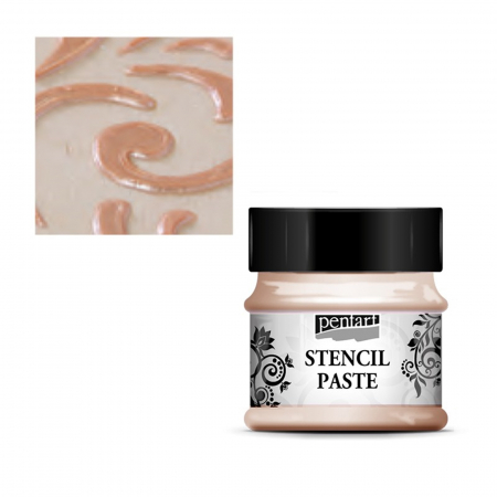 Paste structura - pasta-3d-pentru-sabloane-50-ml-pentart