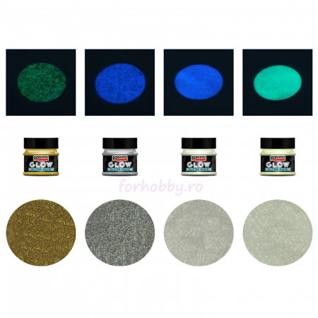 Structurare - pasta-gliterata-glow-50ml-pentart