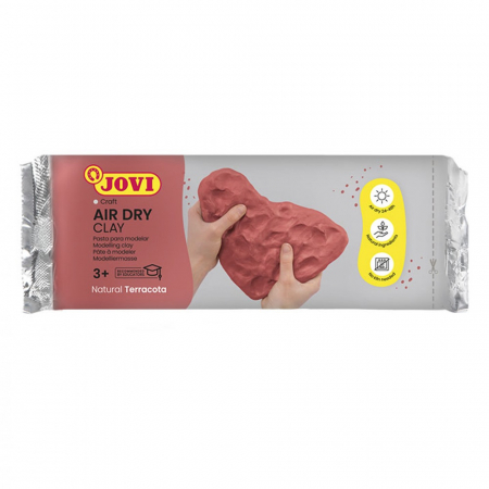 Praf / Pasta modelaj/Plastilina - pasta-modelaj-cu-uscare-la-aer-jovi-teracota-250-1000g