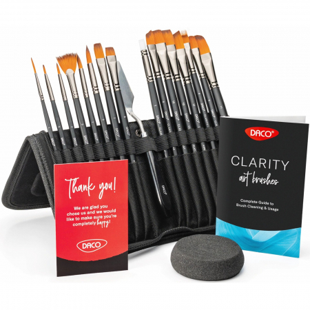 Pensule profesionale Clarity 15+1