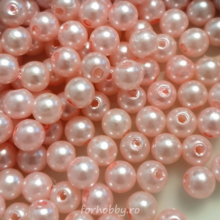 Perle/margele acrilice/lemn - margele-acrilice-imitatie-perle-8mm