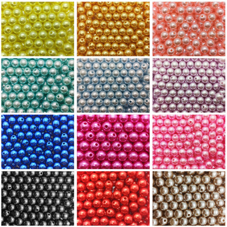 Perle/margele acrilice/lemn - margele-acrilice-imitatie-perle-8mm