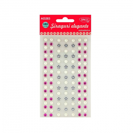 Perle jumatati/Strasuri - siraguri-elegante-ad283-daco