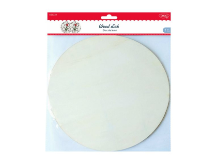 Blaturi, tablite, placaje - Disc din Lemn 25,5 cm
