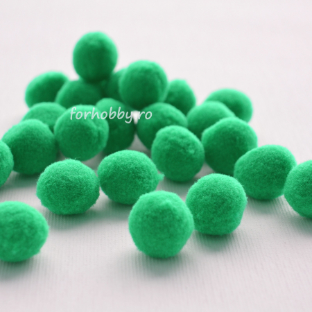 Pom pom - pompoane-plusate-colorate-20mm-25bc