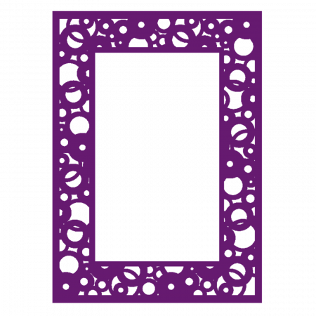 Ornamente - rama-mdf-pentru-fotografii-a4-buline