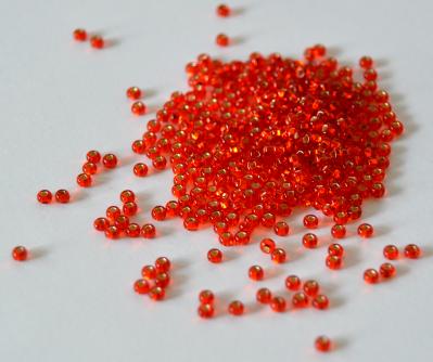 Margele Preciosa Ornela 10/0 Rosu transparent miez argintiu 97050 (50 g) [1]