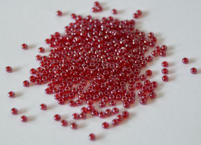 Margele nisip Preciosa Ornela 10/0 - 40 g - Rosu transparent lucios 96090 [1]