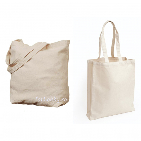 Articole din bumbac - sacosa-din-bumbac-natural-cu-burduf-240gr-42x38cm