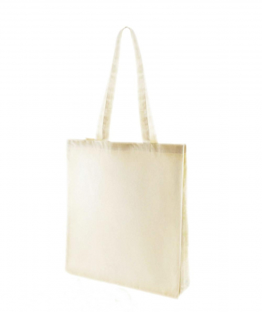 Articole din bumbac - sacosa-din-bumbac-natural-cu-burduf-240gr-42x38cm