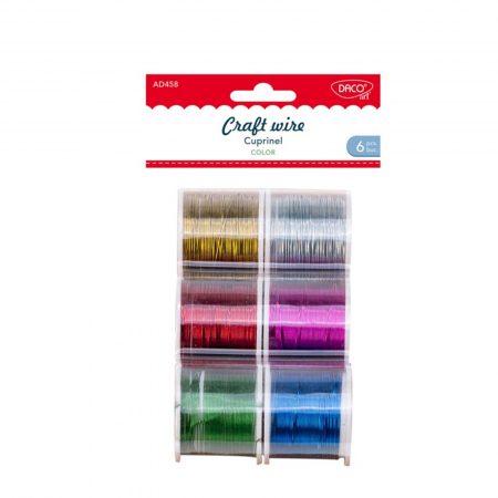 Sarma, guta, ata - sarma-modelaj-cupru-lacuit-0.5mm-3.60m-cuprinel-color-ad458