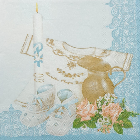 Nunta, botez, zi de nastere - servetel-pentru-tehnica-decoupage-botez