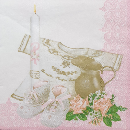 Nunta, botez, zi de nastere - servetel-pentru-tehnica-decoupage-botez