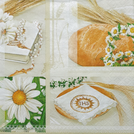 Nunta, botez, zi de nastere - servetel-pentru-tehnica-decoupage-comuniune
