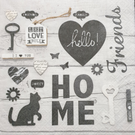 Decor - servetel-pentru-tehnica-decoupage-home