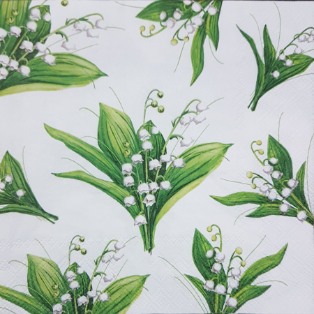 Servetel decorativ  lacramioare [0]