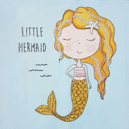 Decor - servetel-decorativ-pt-decupaj-mica-sirena