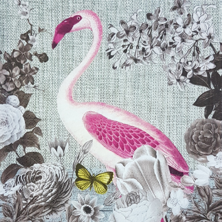 Animale - servetel-decorativ-pentru-decoupage-33x33cm-flamingo