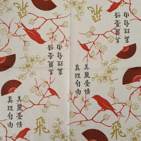 Florale, peisaje - servetel-pentru-decoupage-33x33cm-china