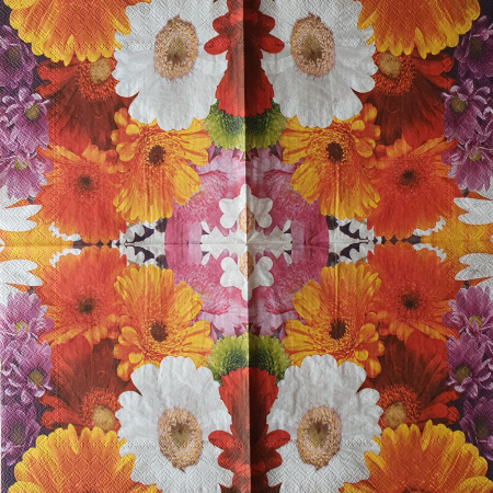Florale, peisaje - servetel-pentru-decoupage-33x33cm-floare