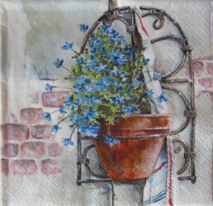 Servetel floral decorativ [0]