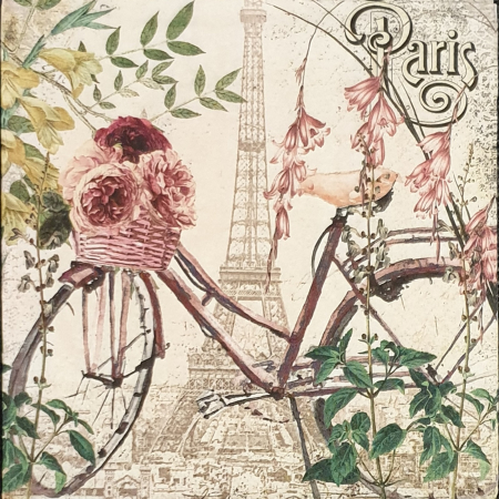 servetel-pentru-decoupage-33x33cm-scrisoare-cu-bicileta-in-paris-tiflair [1]