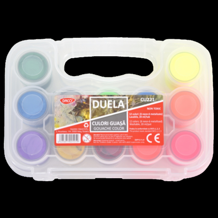 Set 12 culori guasa Duela [0]