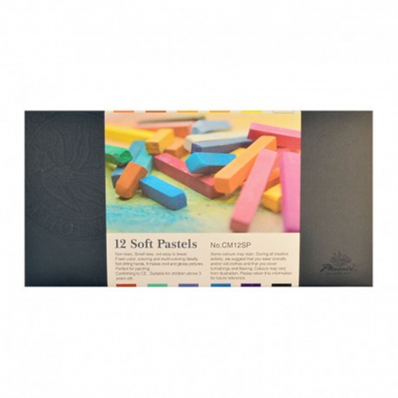 Set  12 pastel cretat moale Phoenix [0]