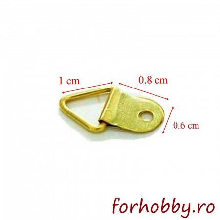 Agatatori, cleme, cuie - set-agatatoare-metalice-triunghi-semioval