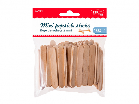Nasturi, spatule, betisoare - Set spatule lemn 6.5 x 1 x 0.2 cm (1000 buc/set)