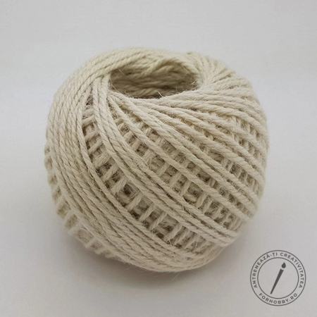 Snur/sfoara/fir - sfoara-colorata-din-iuta-2mm-50m