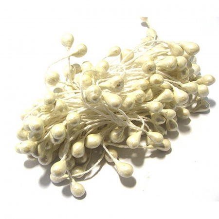 Flori artificiale - stamine-artificiale-perlate-2-4mm