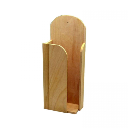 Cutii, suporturi - suport-servetele-lemn-natur-vertical-decorabil-34cm
