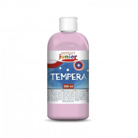 Culori termpera, gouache - tempera-500-ml-pentart-junior-culori-de-baza