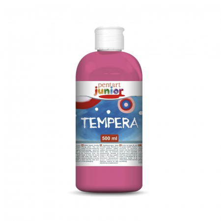 Culori termpera, gouache - tempera-500-ml-pentart-junior-culori-de-baza