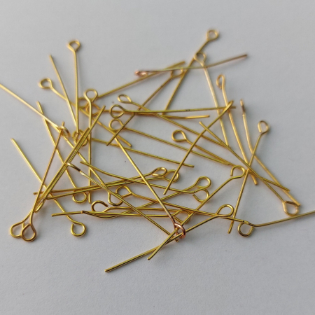 Margele si accesorii - tije-cercei-cu-bucle-diferite-culori-si-lungimi