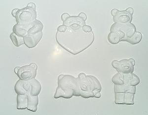 Animale, pasari, insecte - forme-pentru-turnat-ipsos-ghips-ursuleti-mici