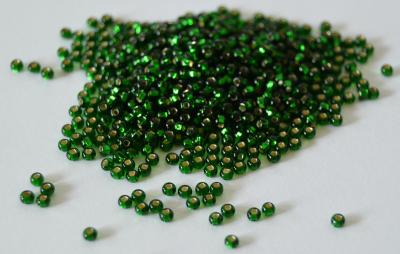 Margele nisip Preciosa Ornela 10/0 - Verde miez argintiu 57060 [1]