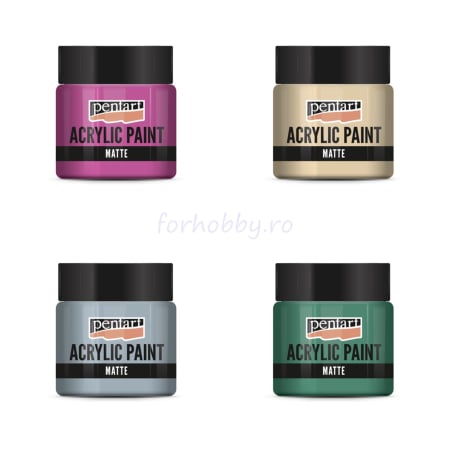 Culori, vopsele de baza - vopsea-acrilica-mata-50-ml-pentart