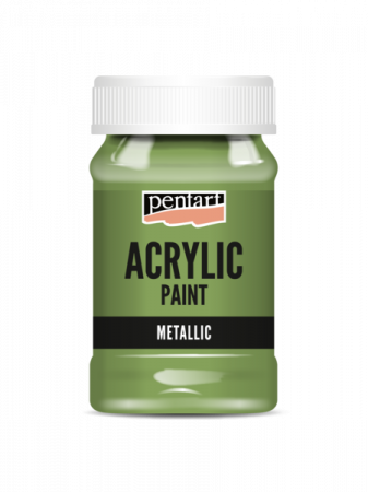 Culori acrilice - vopsea-acrilica-metalizata-100-ml-pentart