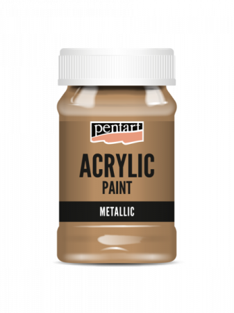 Culori acrilice - vopsea-acrilica-metalizata-100-ml-pentart