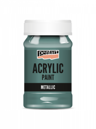Culori acrilice - vopsea-acrilica-metalizata-100-ml-pentart