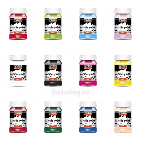 Culori, vopsele de baza - vopsea-acrilica-mata-100-ml-pentart