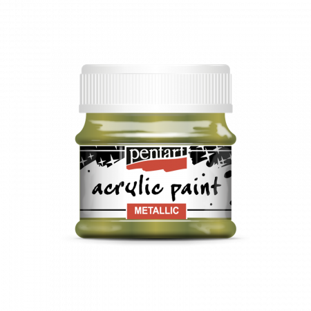 Culori acrilice - vopsea-acrilica-metalizata-50-ml-pentart