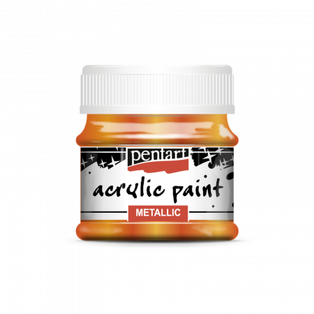 Culori acrilice - vopsea-acrilica-metalizata-50-ml-pentart